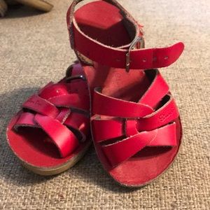 Red sandal